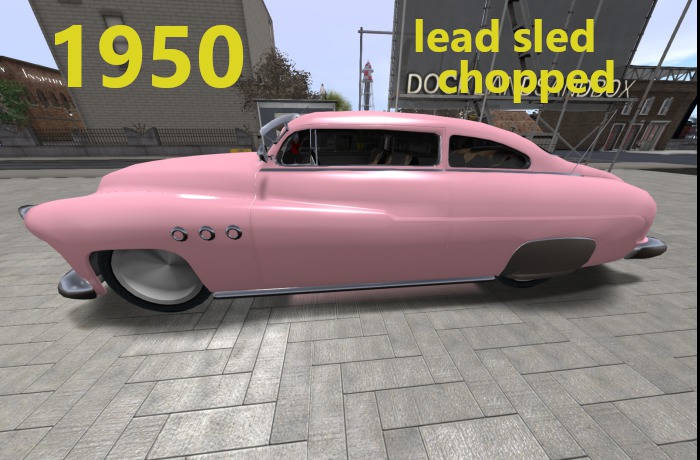 1950 Lead Sled Chopped (boxed)