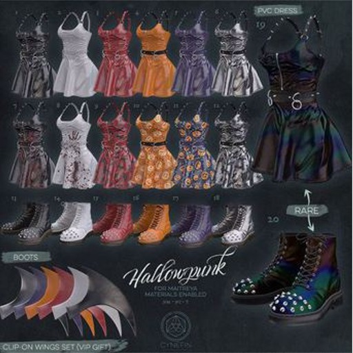 ~ cyf ~ {HP02} PVC Dress (white)