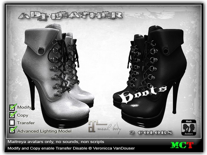 Adi Leather boots *DEMO*