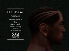 [SAM TATTOOS] HAIRBASE SMITH EBONY CURVES WS3 AESTHETIC