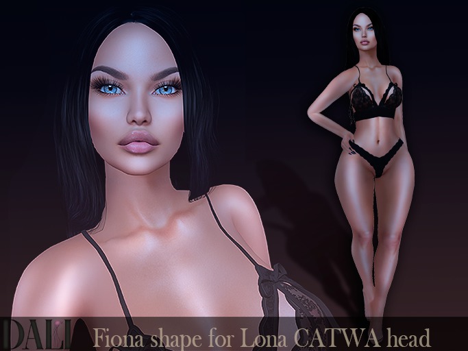 InStyle-  Fiona shape for Lona CATWA head