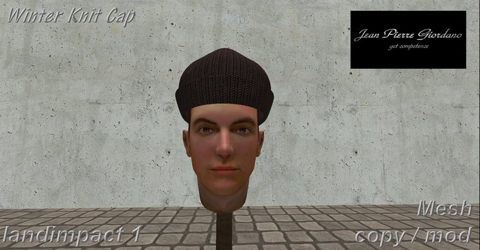 Winter Knit Cap mesh BOX