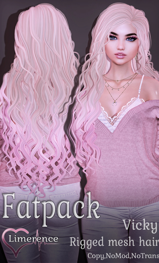 {Limerence} Vicky hair-Fatpack