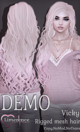 {Limerence} Vicky hair-DEMO