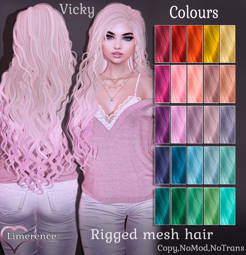 {Limerence} Vicky hair-Colours