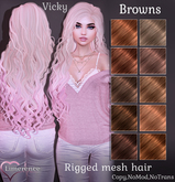 {Limerence} Vicky hair-Browns