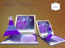 To the one I love at christmas. plaque card...P16
