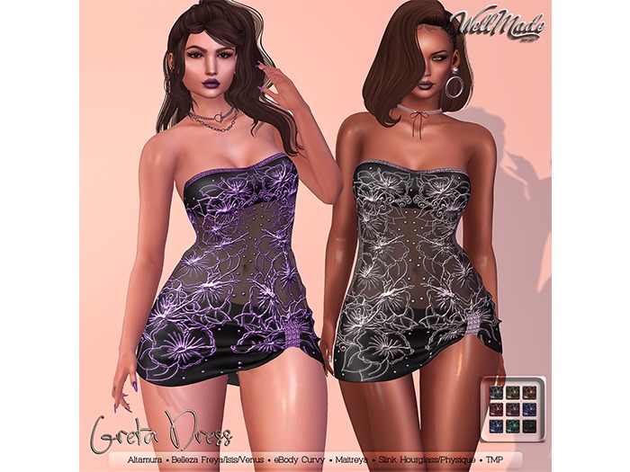 [WellMade] Greta Dress