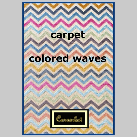carpet colored waves