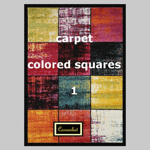carpet colored squares - 1