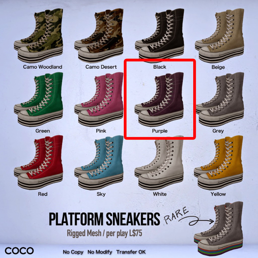 *COCO*_PlatformSneakers_Purple(TC4)