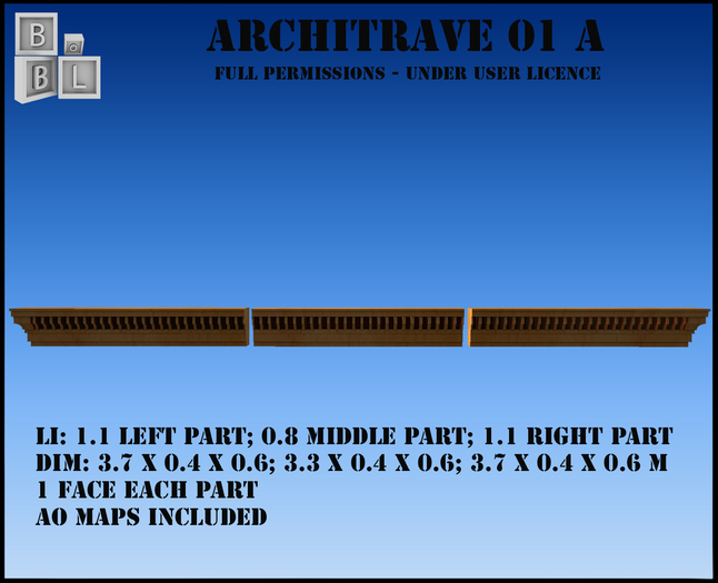 BBoL Architrave 01 A