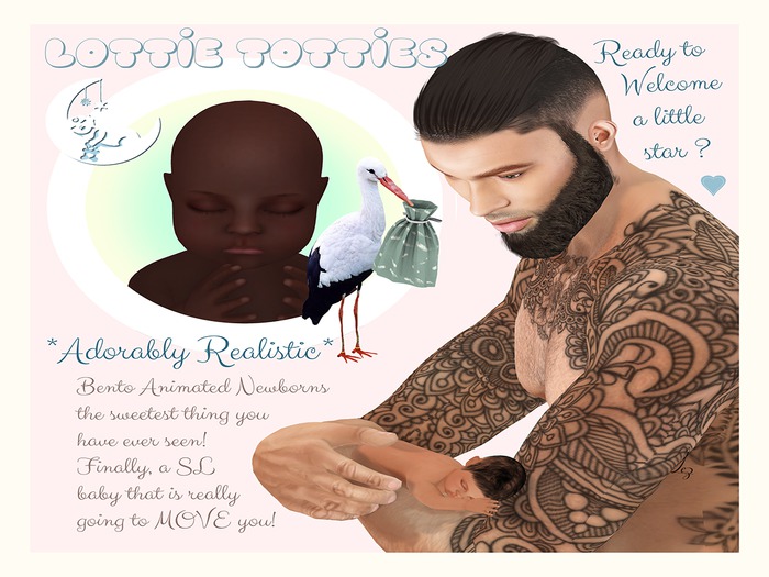 ::Lottie Totties:: Daddy  Box {Choccolate Newborn}