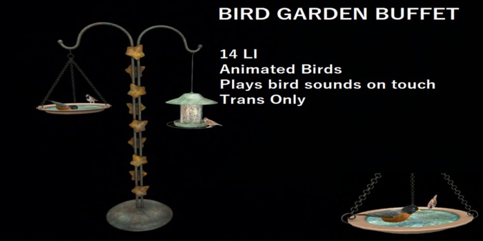 BIRD GARDEN BUFFET