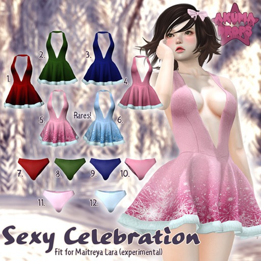 10. [Akuma Drops] Sexy Celebration - Panties [Pink]