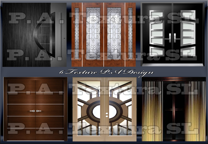 6 Texture door