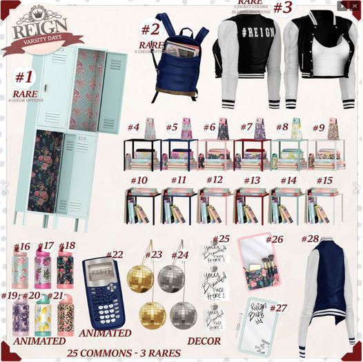 REIGN.- VARSITY DAYS WATER BOTTLE #19