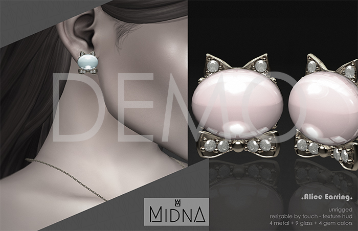 MIDNA - [DEMO] - Alice Earring