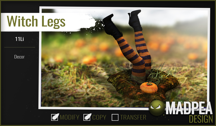 MadPea Witch Legs