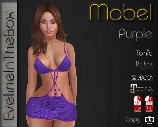 [EvelineIntheBox] Mabel Purple *boxed* add/wear me