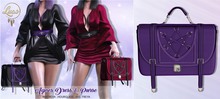 Luas Agnes Purse Purple