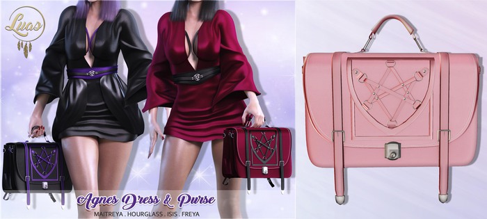 Luas Agnes Purse Pink