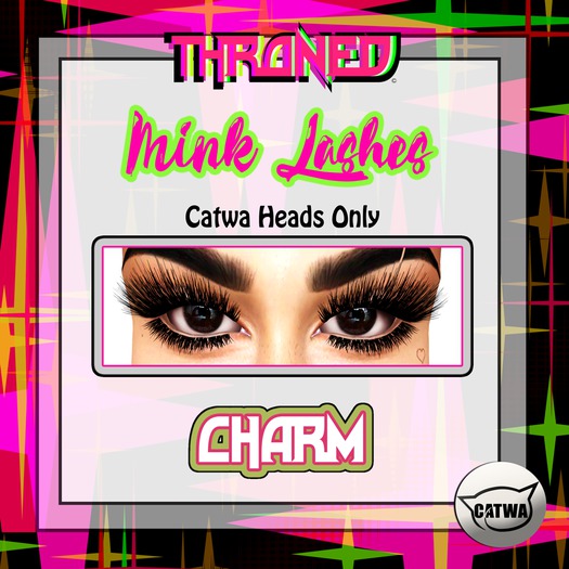 [THRONED] Mink Lashes // Charm [Catwa]