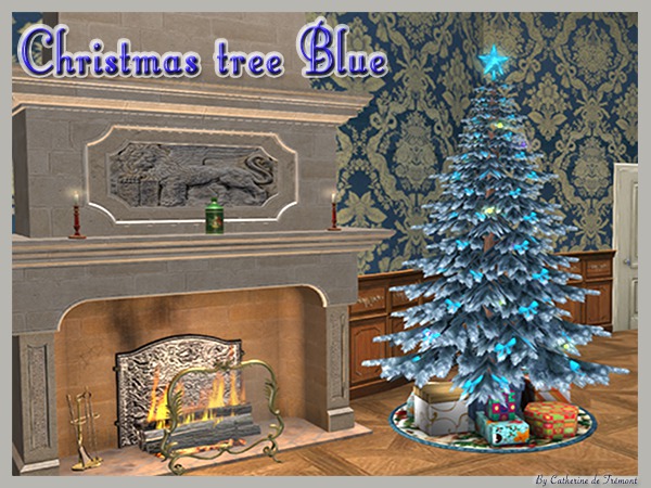 "CdT" Christmas Tree blue