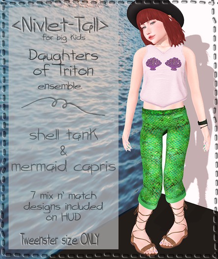 <nivlet> Daughters of Triton Tweenster Ensemble (unpack me!)
