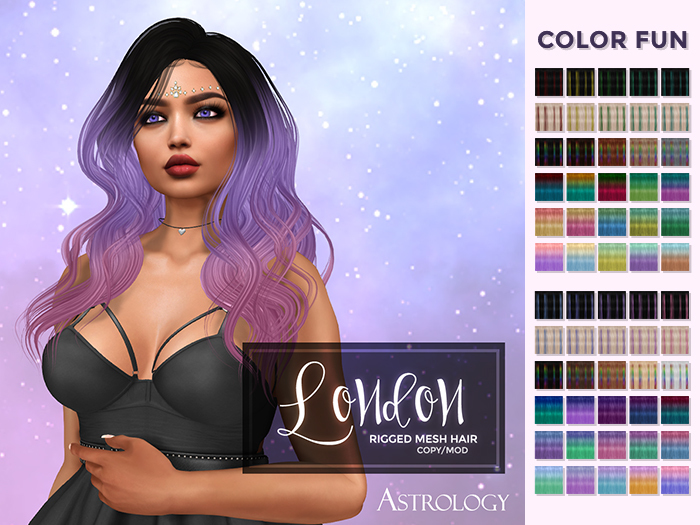 Hair by Astrology: London ~ Color Fun