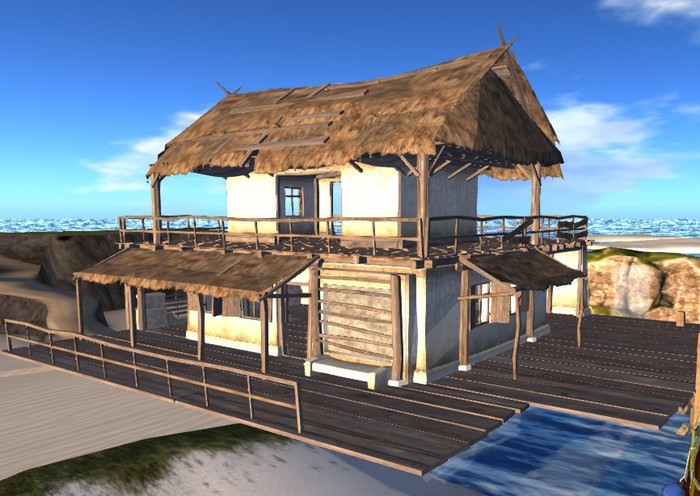 ABANDONED COTTAGE LAKE HOUSE