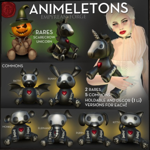 EF: Animeletons - Unicorn RARE