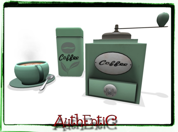 Vintage Coffee Set *Grass*