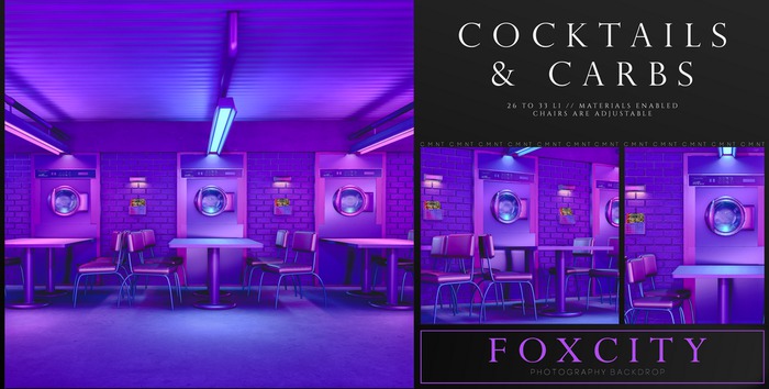 FOXCITY. Photo Booth - Cocktails & Carbs