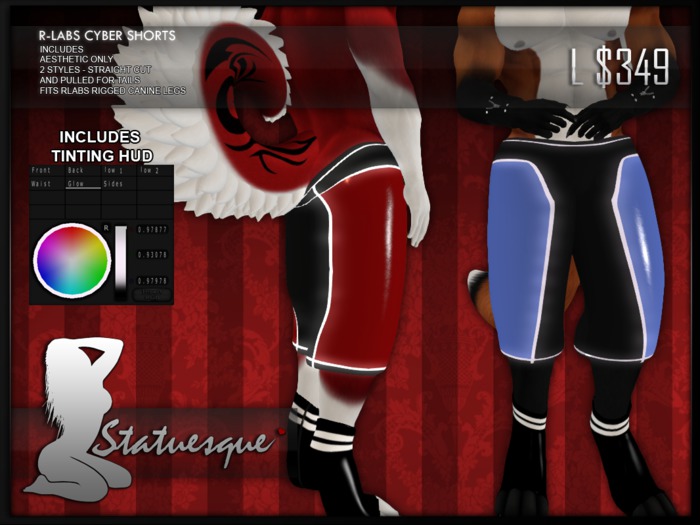 [S] Rlabs Cyber Shorts