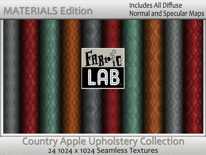 Fabric Lab ME Country Apple Upholstery Texture Collection