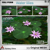 Full Perm Water Lilies S-3
