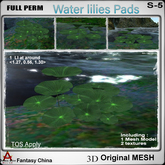 Full Perm Water lilies Pads