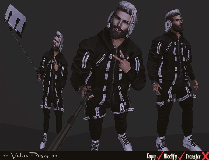 ++ Vetro Poses - Male Poses Package ++