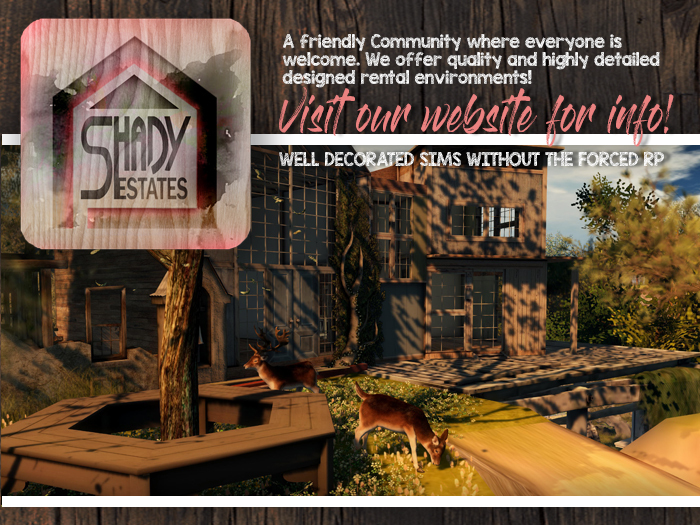 Shady Valley 08 - 974 Prims [1168L/w Unfurnished] or [1461L/w Furnished]