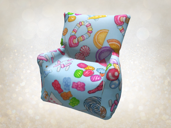 Puffy Kids Chair - Candy