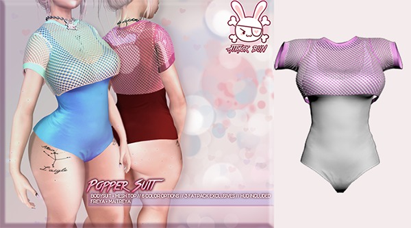 -AttackBun- Popper Suit  - Purple (Add to unpack)