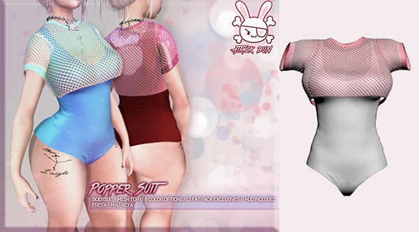 -AttackBun- Popper Suit  - Pink