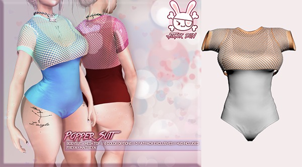 -AttackBun- Popper Suit  - Orange