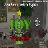 Full Perm Mesh Joy tree with lights 