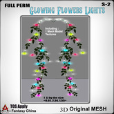 FC- Full Perm Mesh Glowing Flowers Lights s-2 B