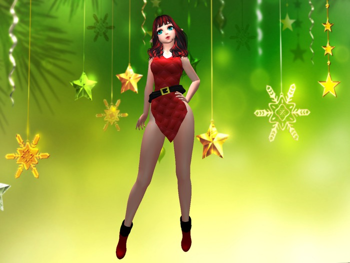 --{Mefy's}-- Christmas Dress 1