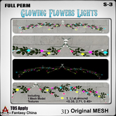 FC- Full Perm Mesh Glowing Flowers Lights s-3 