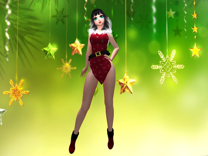 --{Mefy's}-- Christmas Dress 3