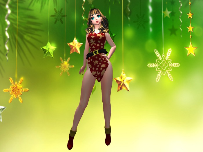 --{Mefy's}-- Christmas Dress 4